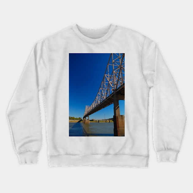 Mississippi Span Crewneck Sweatshirt by RichardGibb